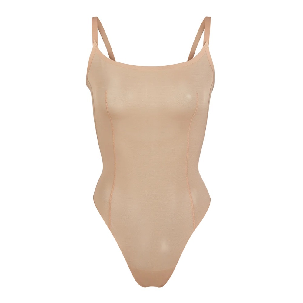SKIMS Sheer Thong Bodysuit